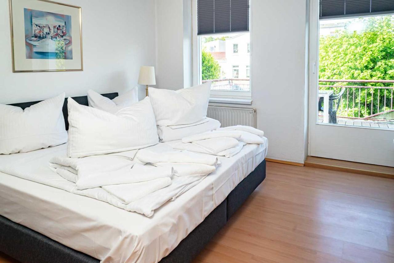 Apartmenthaus Chrischanshof Rostock Dış mekan fotoğraf